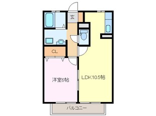 メゾンピリカの物件間取画像